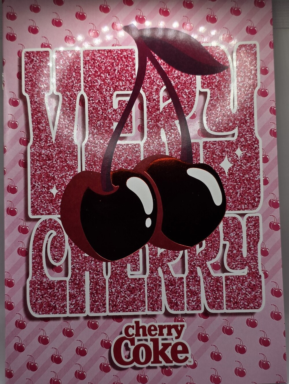 Cherry Coke Notebook